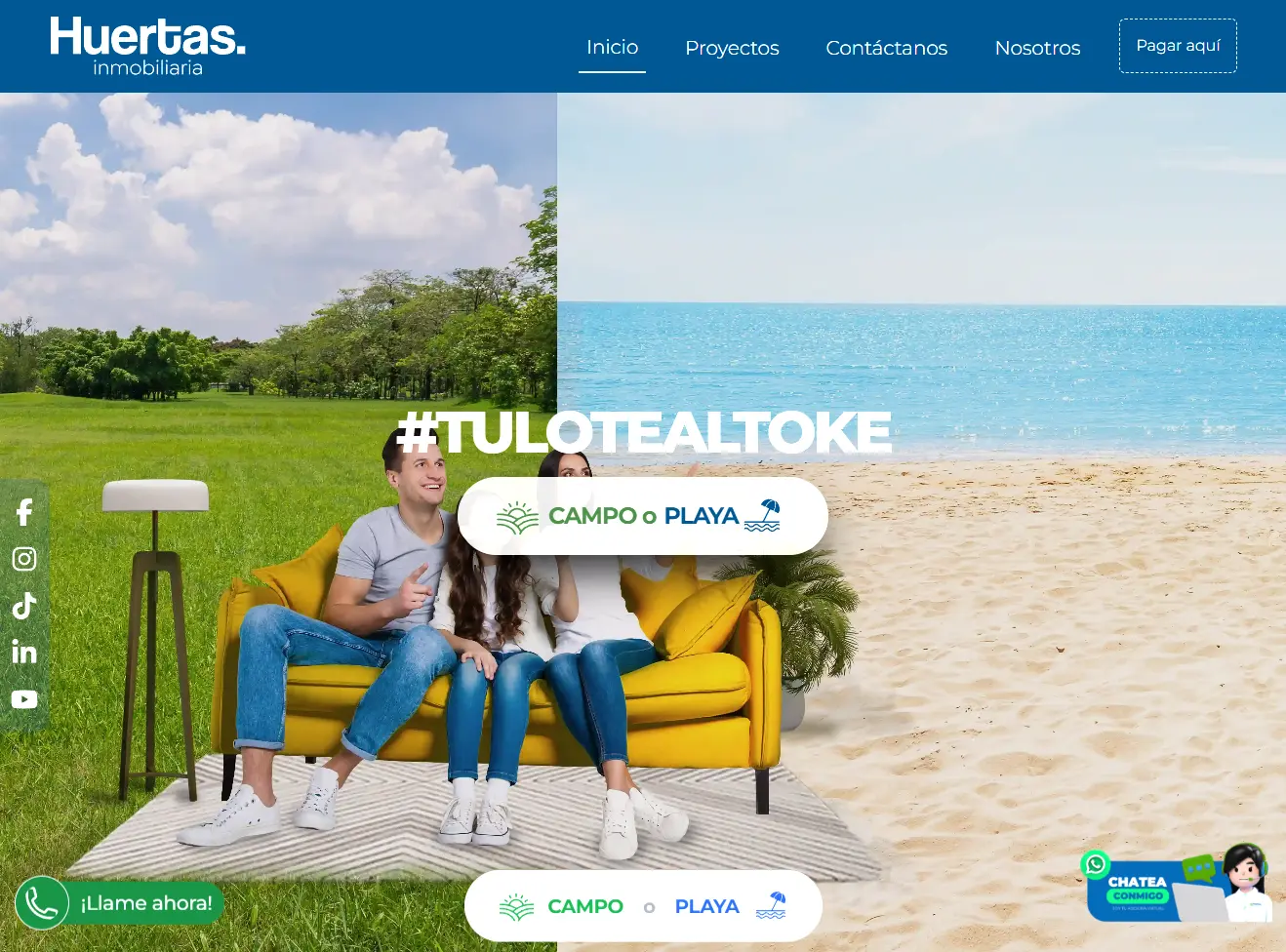 Website Huertas Inmobiliarias - imagen 1
